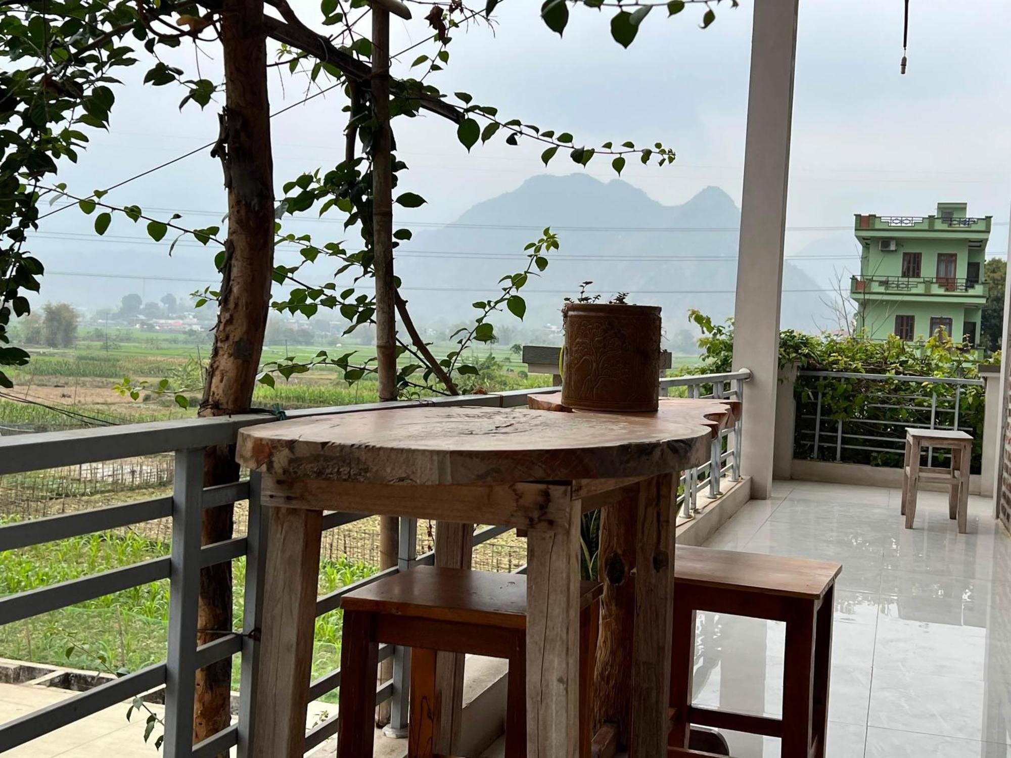 Moc Nhien Homstay Mai Chau Hòa Bình Exterior foto