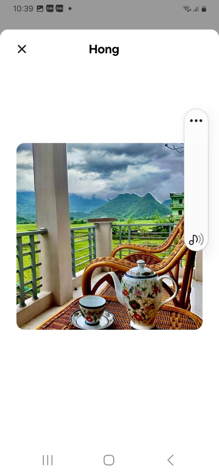 Moc Nhien Homstay Mai Chau Hòa Bình Exterior foto